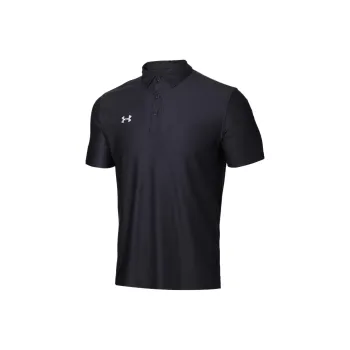 Under Armour Team Armor Polo Shirt Unisex Black