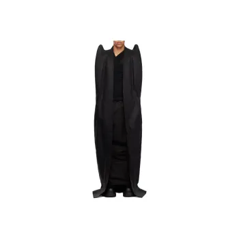 RICK OWENS/RO Cloak Men's Black