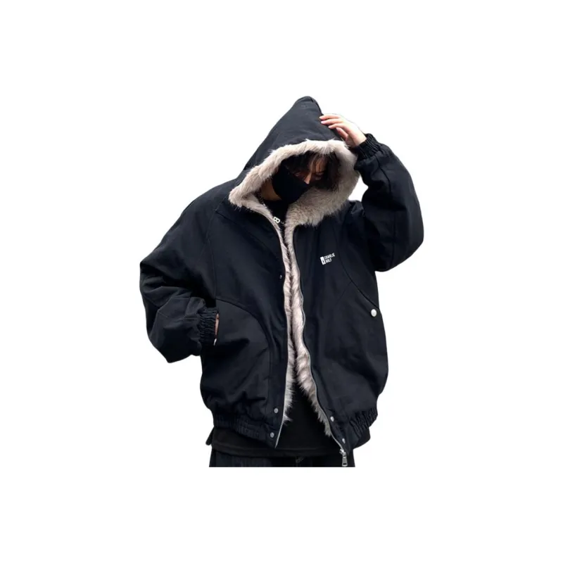 CHARLIE GOLF Puffer Jacket Unisex Black-0