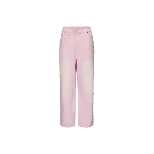 VANN VALRENCÉ Jeans Unisex Pink