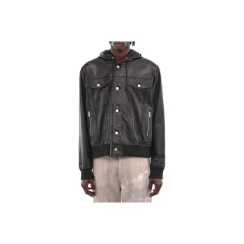 UNDERCOVER Leather Jacket Men's Black