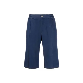 KITON Elasticated Denim Shorts