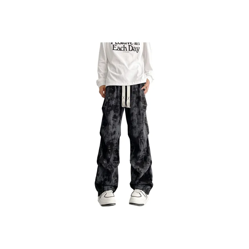 HOKLV Casual Pants Unisex-24