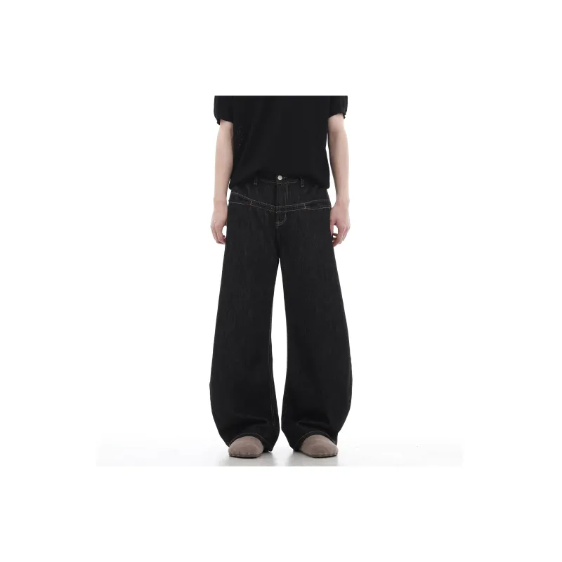 TREND ST Jeans Unisex Black-2