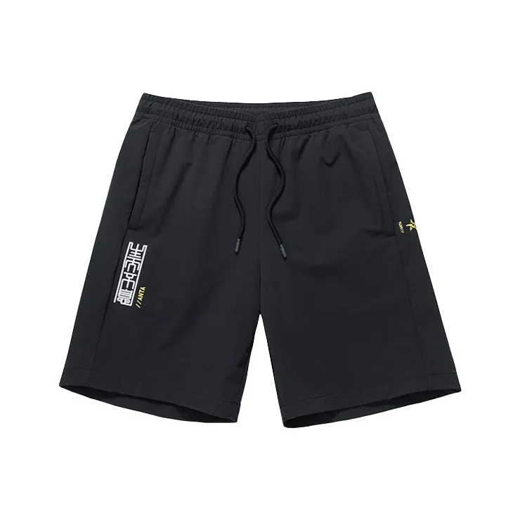 Anta Sports Life Collection Shorts Unisex Black-0