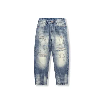 EPTISON Jeans Men Denim Blue