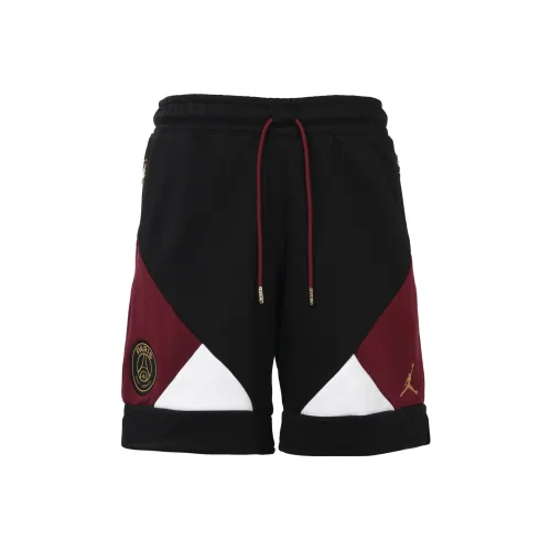 JORDAN Paris Saint Germain Casual Shorts Men Black