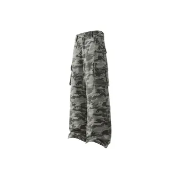 Ghost Mask Cargo Pants Unisex Camouflage