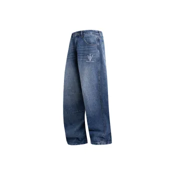 Maserati Jeans Unisex Blue