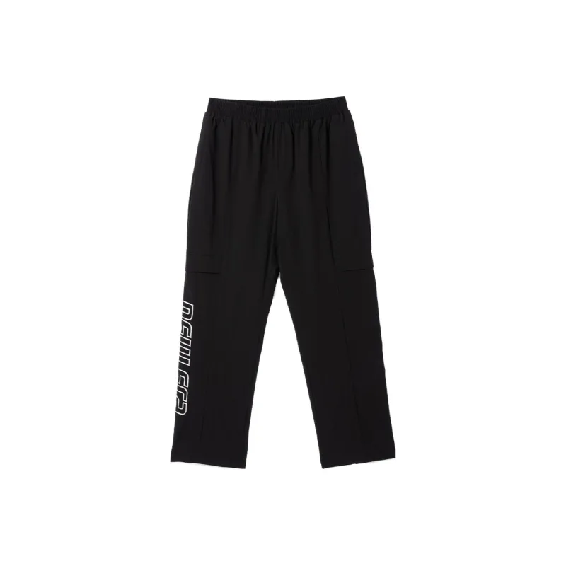 New Era Casual Pants Unisex Black-0