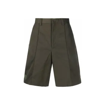 Valentino Logo Patch Bermuda Shorts