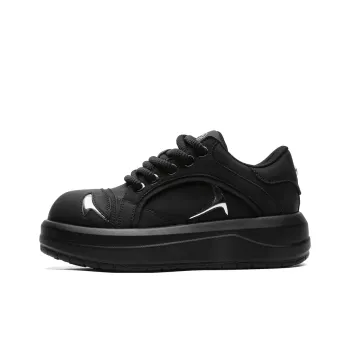 ACEMICKY Cushioning, Slip Resistant, And Abrasion Resistant Low Top Casual Shoes Men's Black
