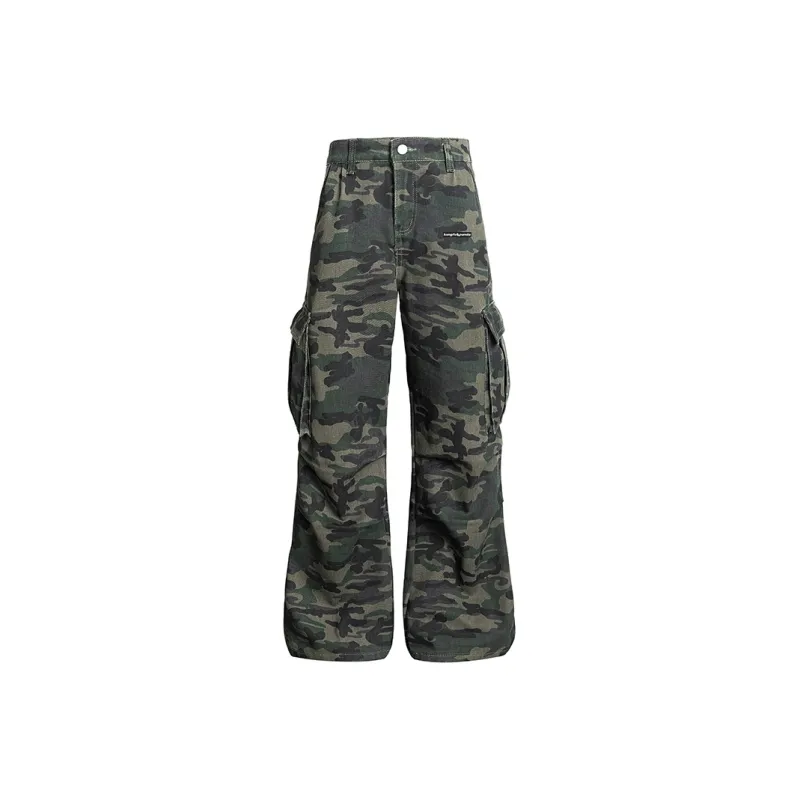 Kung Fu Panda Cargo Pants Unisex Camouflage-0