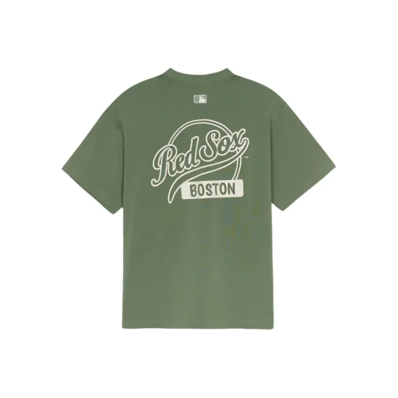 MLB Boston Red Sox Overfit T Shirt Unisex Green-1