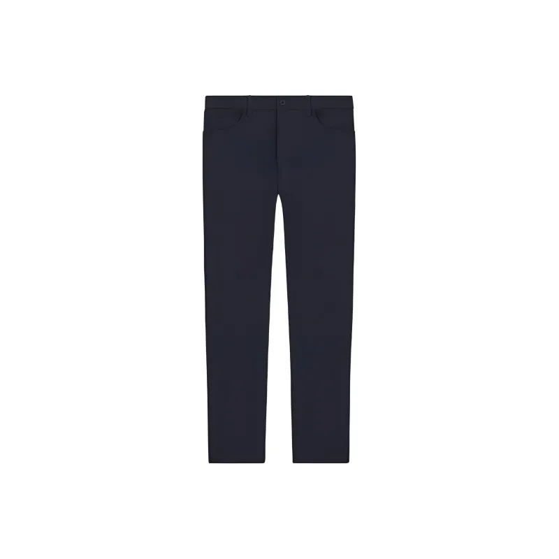 THEORY Casual Pants Men Dark Navy Blue-0