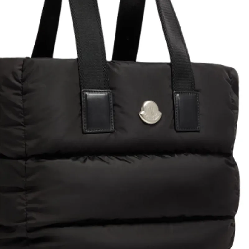 Moncler Logo Patch Padded Tote Bag-4