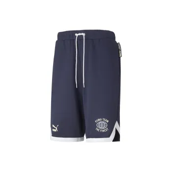 PUMA 8 Pt Casual Shorts Men Peacock Blue