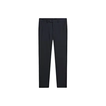 Massimo Dutti Suit Trouser Men's Navy Blue