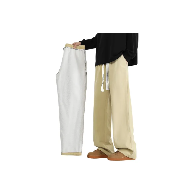 DANGERTIGER Casual Pants Unisex Khaki-39