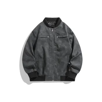 UNIWOLF Leather Jackets Men