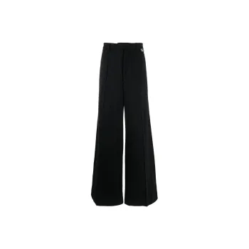 Vetements Wide Leg Molton Tailored Pants