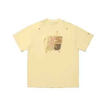 Mountainpeak T Shirt Unisex Custard