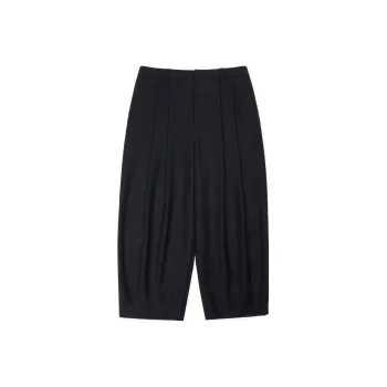 ADER ERROR Pleated Cropped Trousers