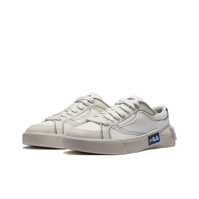 FILA FUSION POP Low Top Canvas Shoes Men's Gray Black-1