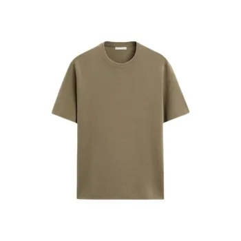ZARA T Shirts Men Tan