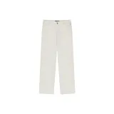 Ivory White (Slightly Broad Fit-Elasticity Return Style-All-Season)