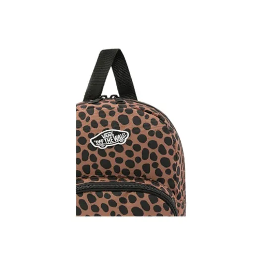 Vans Polyester Backpack Regular Unisex Brown-4