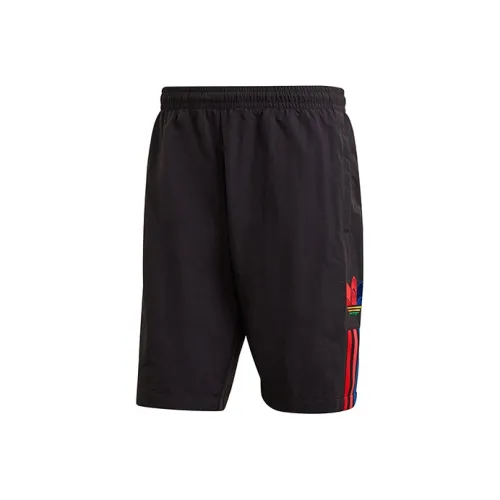 Adidas Originals Casual Shorts Men Black/Light Scarlet