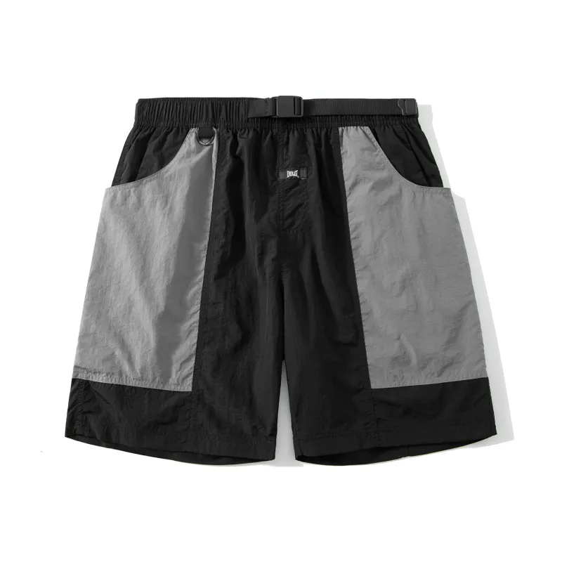 Everlast Loose Fit Shorts Unisex Black Gray Color-0