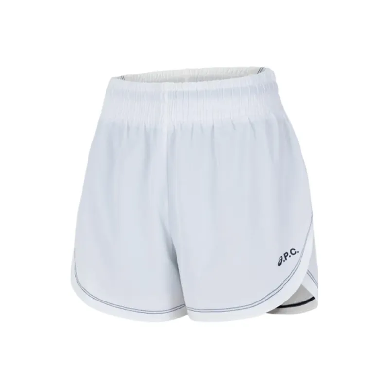 Asics X Apc On Court 2 In 1 Shorts White-1