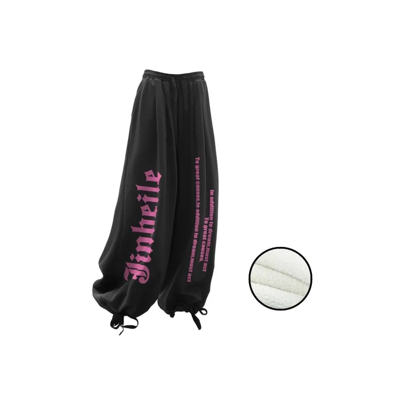 JINBEILE Casual Pants Fleece Lined And No Fleece Lined Unisex-8