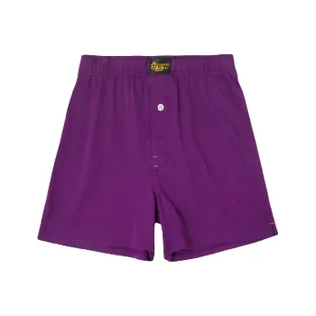 Drew House Letter Logo Series Casual Shorts Unisex Purple