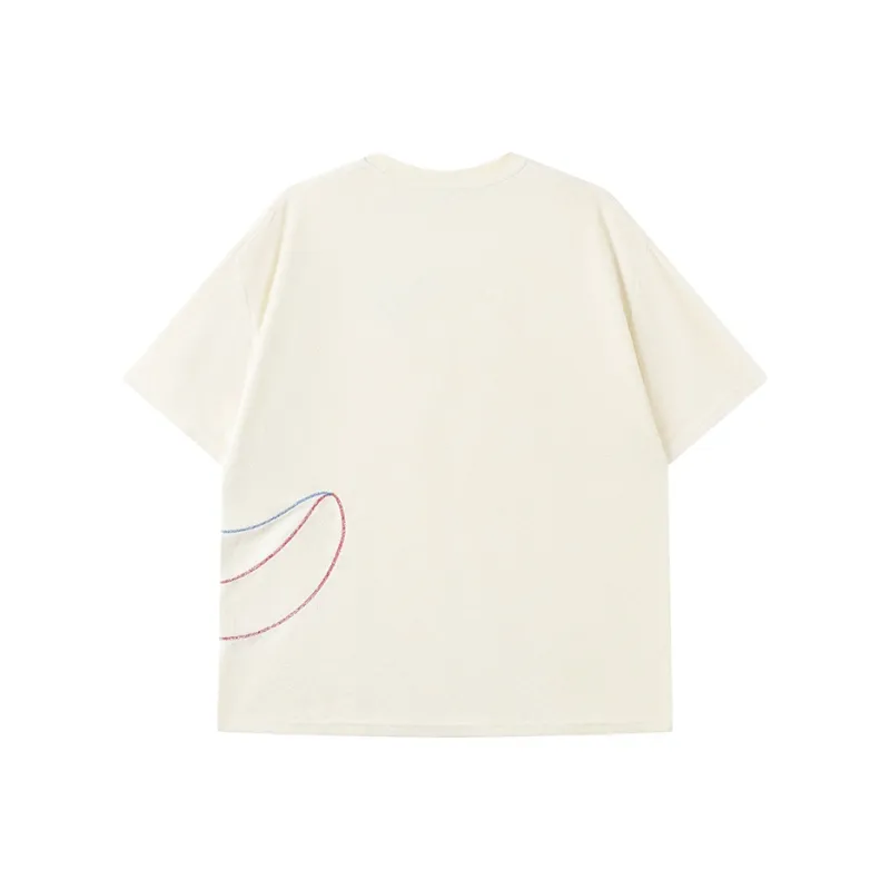 Crying Center T Shirt Unisex Apricot-1