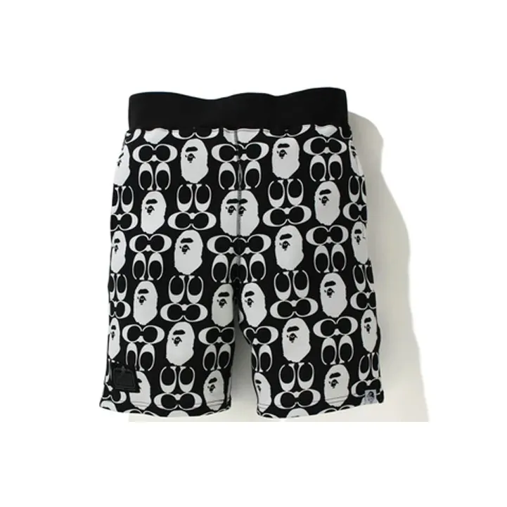 Bape X Coach Sweat Shorts-3