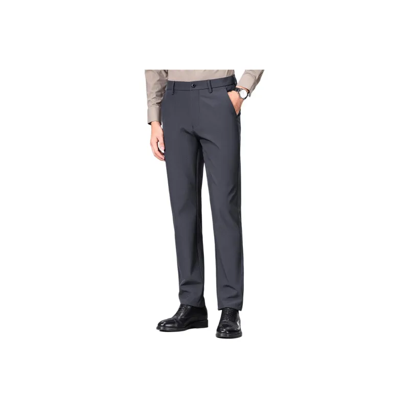 Red bean Suit Trousers Men-4