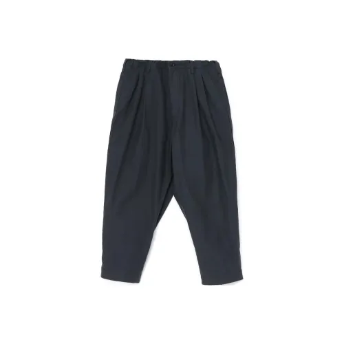 Yohji Yamamoto Pleated Tapered Trousers