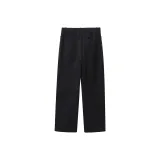Black Ankle-Length Pants
