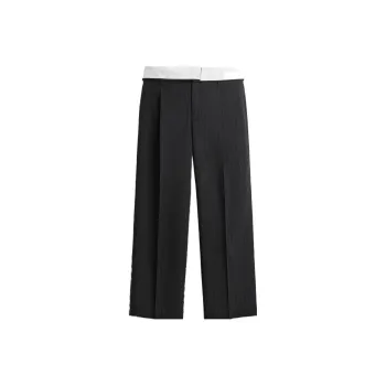 ZARA Suit Trouser Men's Deep Sea Blue