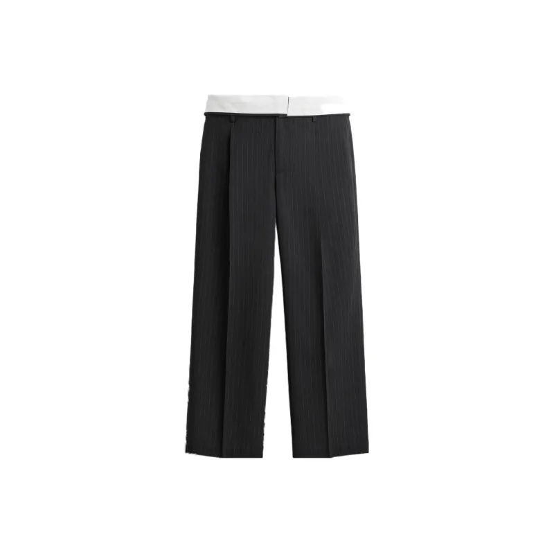 ZARA Suit Trouser Men's Deep Sea Blue-0