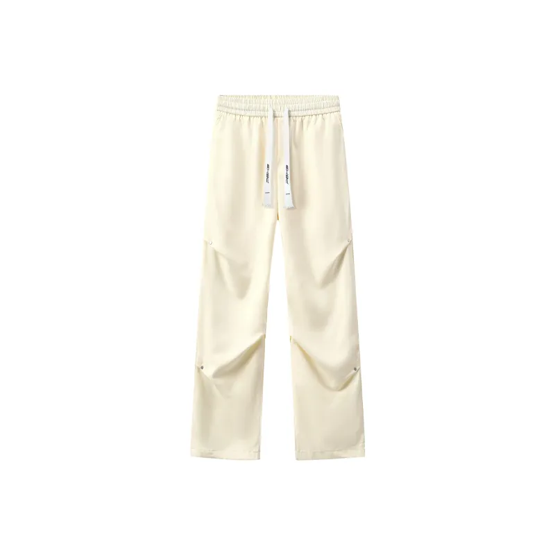 P8H9 Peach Skin Velvet Casual Pants Unisex-9