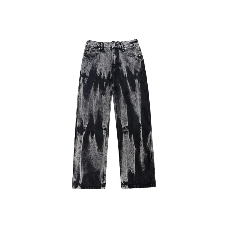 Michael Rock Jeans Unisex Black-0