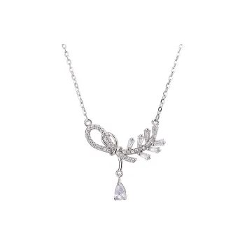 Regalrose S999 Fine Silver Necklaces Women's Silver