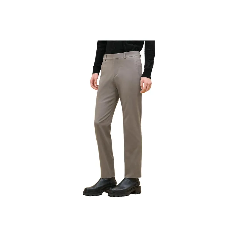HERMES Suit Trousers Men Gray-0