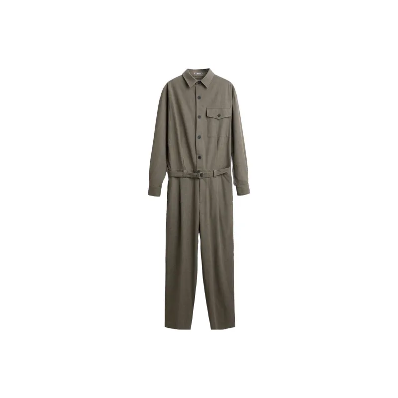 ZARA Jumpsuits Men Brown-0