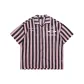Light Pink Black Stripes