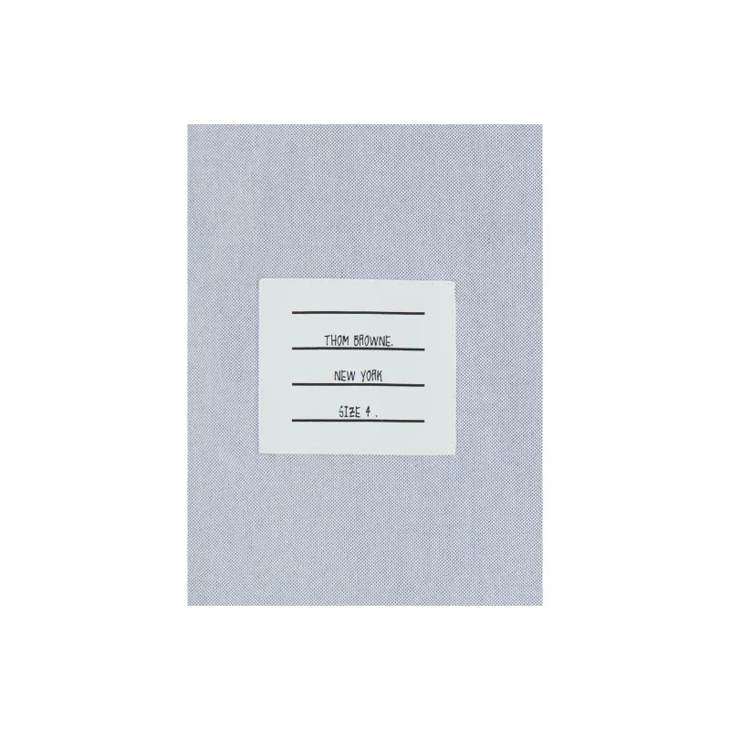 THOM BROWNE Oxford Long Sleeve Shirt-2